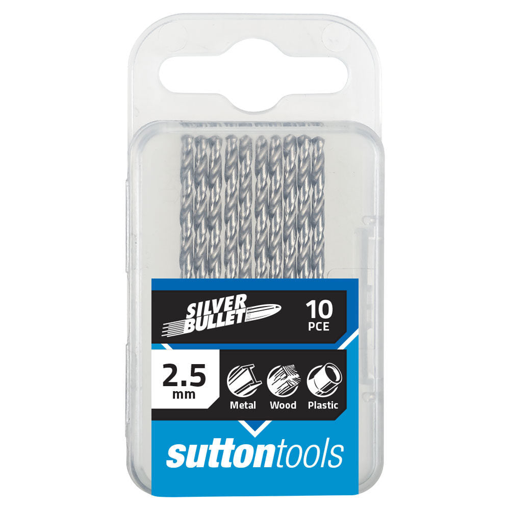 Sutton Tools Jobber Drill Bits - Trade Pack - Silver Bul