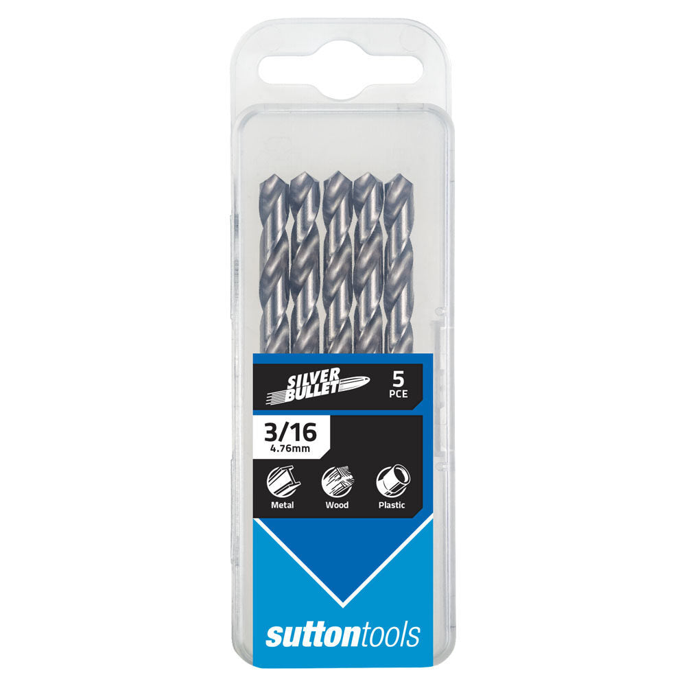 Sutton Tools Jobber Drill Bits - Trade Pack - Silver Bul
