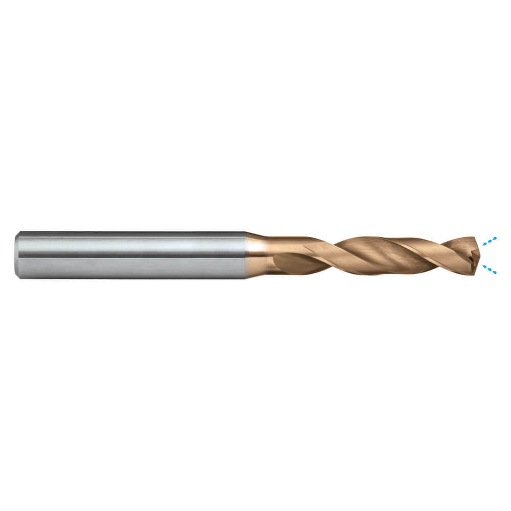 Sutton D356 Black Magic Carbide Drill Bit - 3xD - R30 VA IK - VHM - Helica