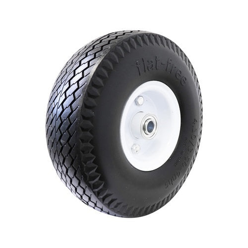 Flat Free Wheel, Puncture Proof - Steel Centre, Ball Bearing