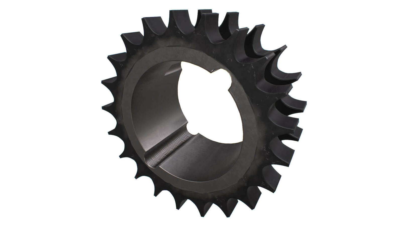 British (BS) Taper Lock Sprocket - Duplex Strand - Steel