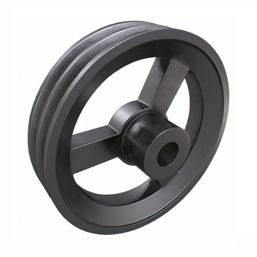 B Section Pilot Bore V Pulley Aluminium (1 to 2 Grooves)