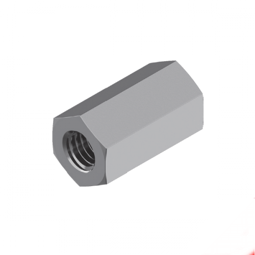 Metric Hex Coupling Nut - 316 Stainless Steel