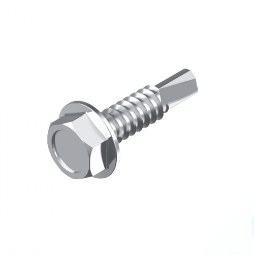 Metric Hex Flange Self Drilling Screw - 304 Stainless Steel