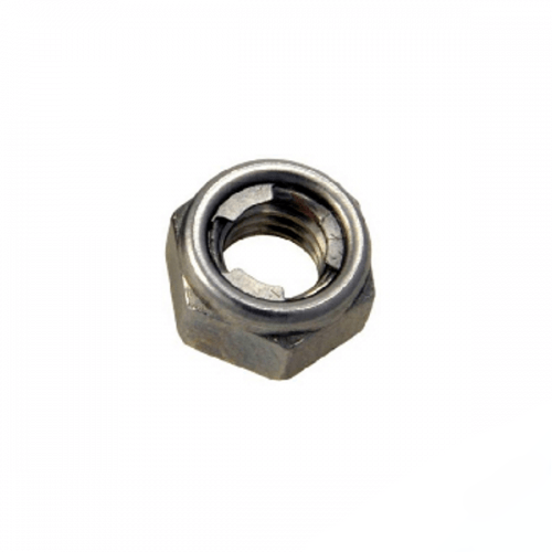 Metric Hex Loch Nut - 304 Stainless Steel