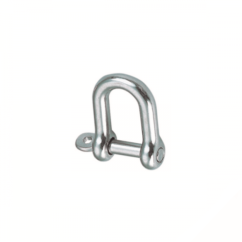 Captive Pin D Shackle - 316 Stainless Steel