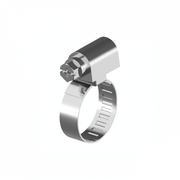 100-120 x 12mm 304 Stainless Steel Size 5A Worm Drive Hose Clamp Box of 5