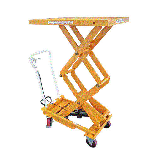 Hydraulic Double Scissor Lift Table Cart