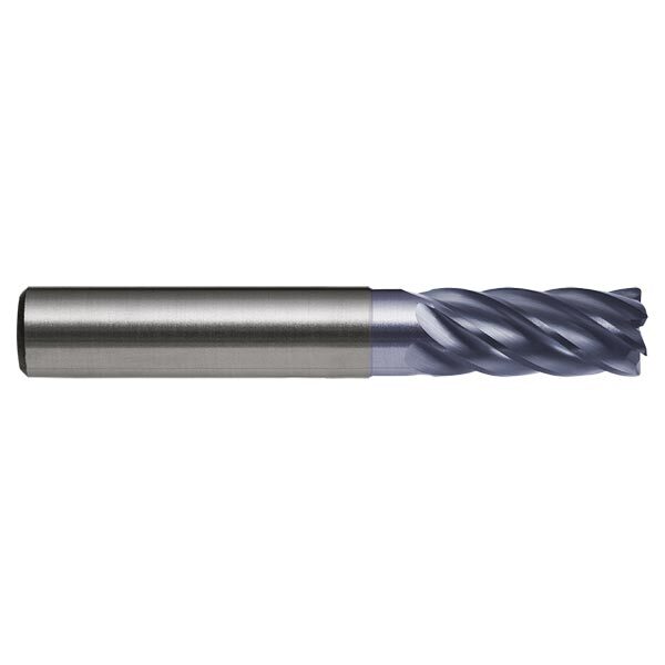 Sutton E470 6 Flute Corner Radius Endmill Carbide AlNova HA