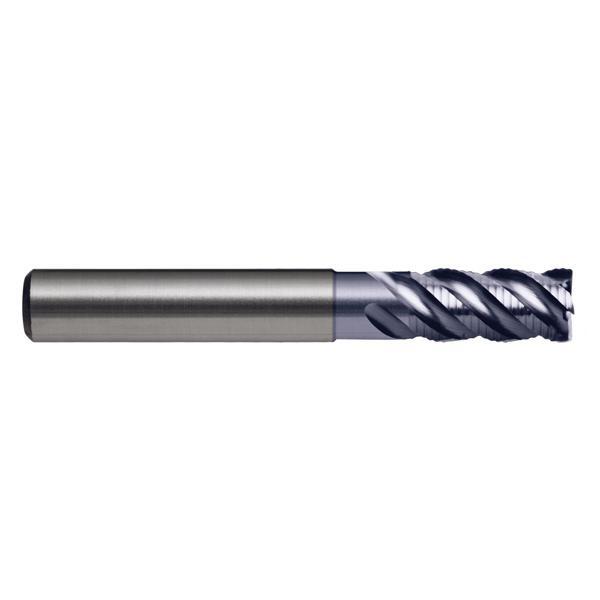 Sutton E543 Metric 6 Flute Endmill - Carbide VHM Ultra AlCrN Regular
