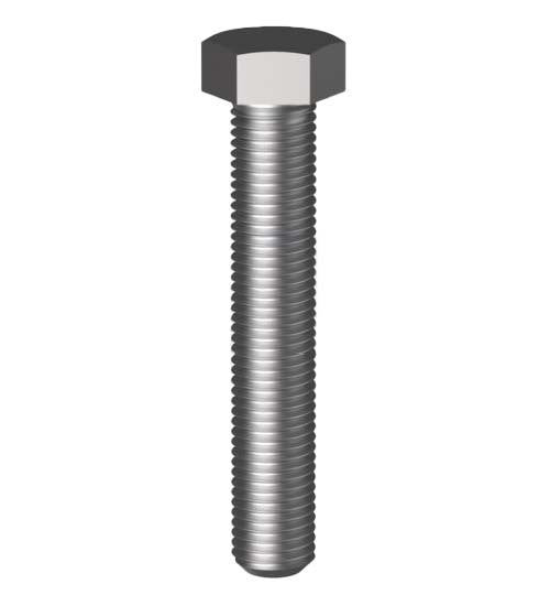 Metric Fine Hex Bolt Class 8.8 Zinc Plated