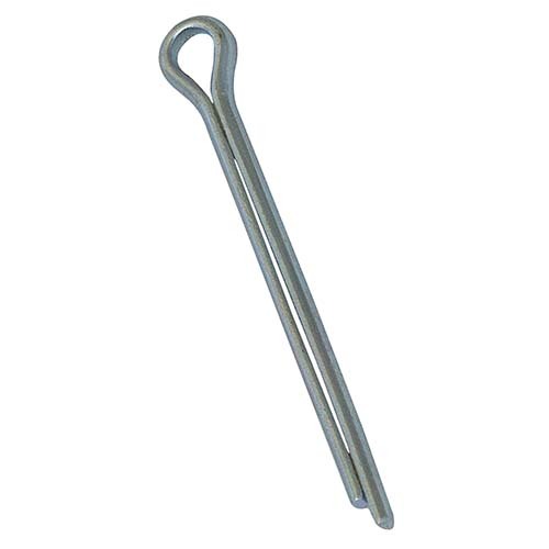 Metric Split Pin Mild Steel Zinc Plated