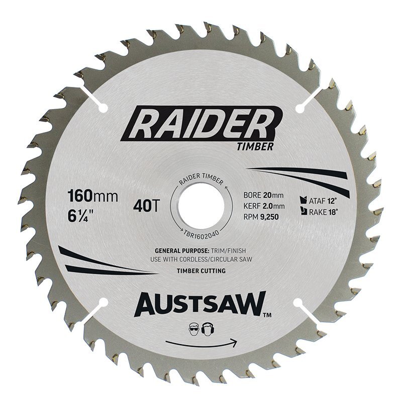 Austsaw Raider Timber Blade