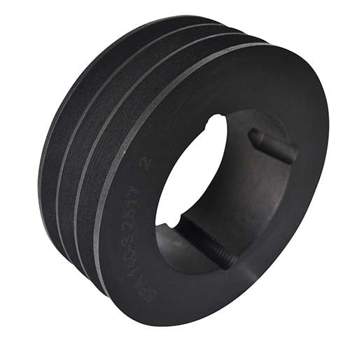 SPB / B Section Taper Lock V-Pulley - Cast Iron (1 to 10 Grooves)