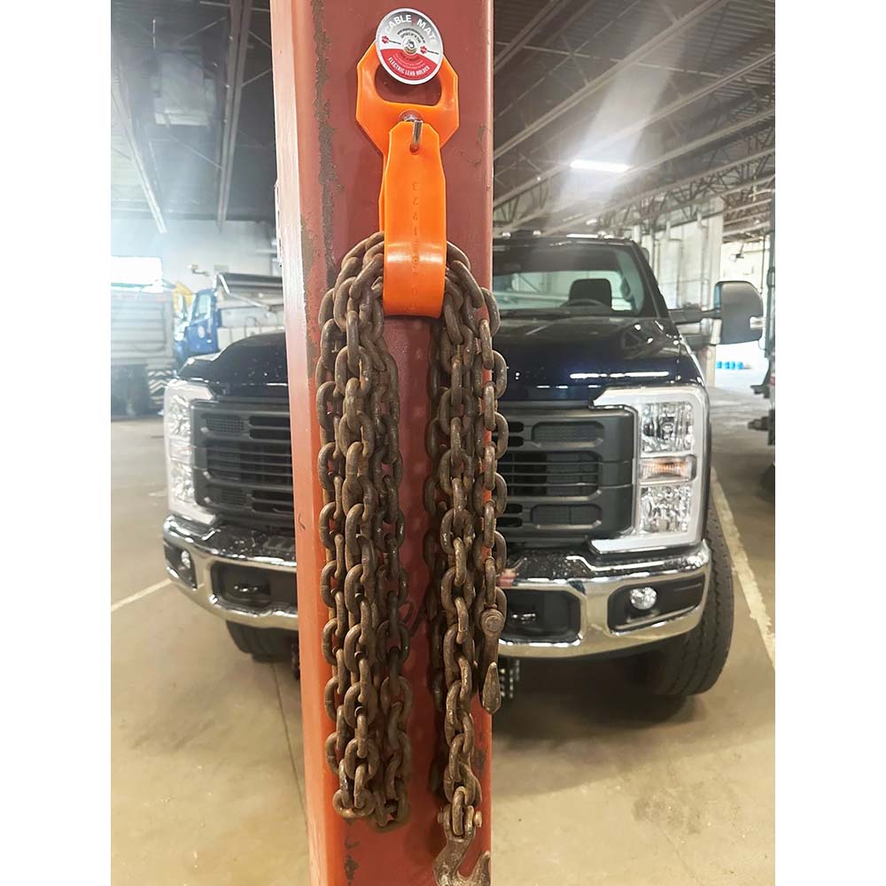 MSA Cable Mate Magnetic Lead Holder Orange Strap - MSACM10