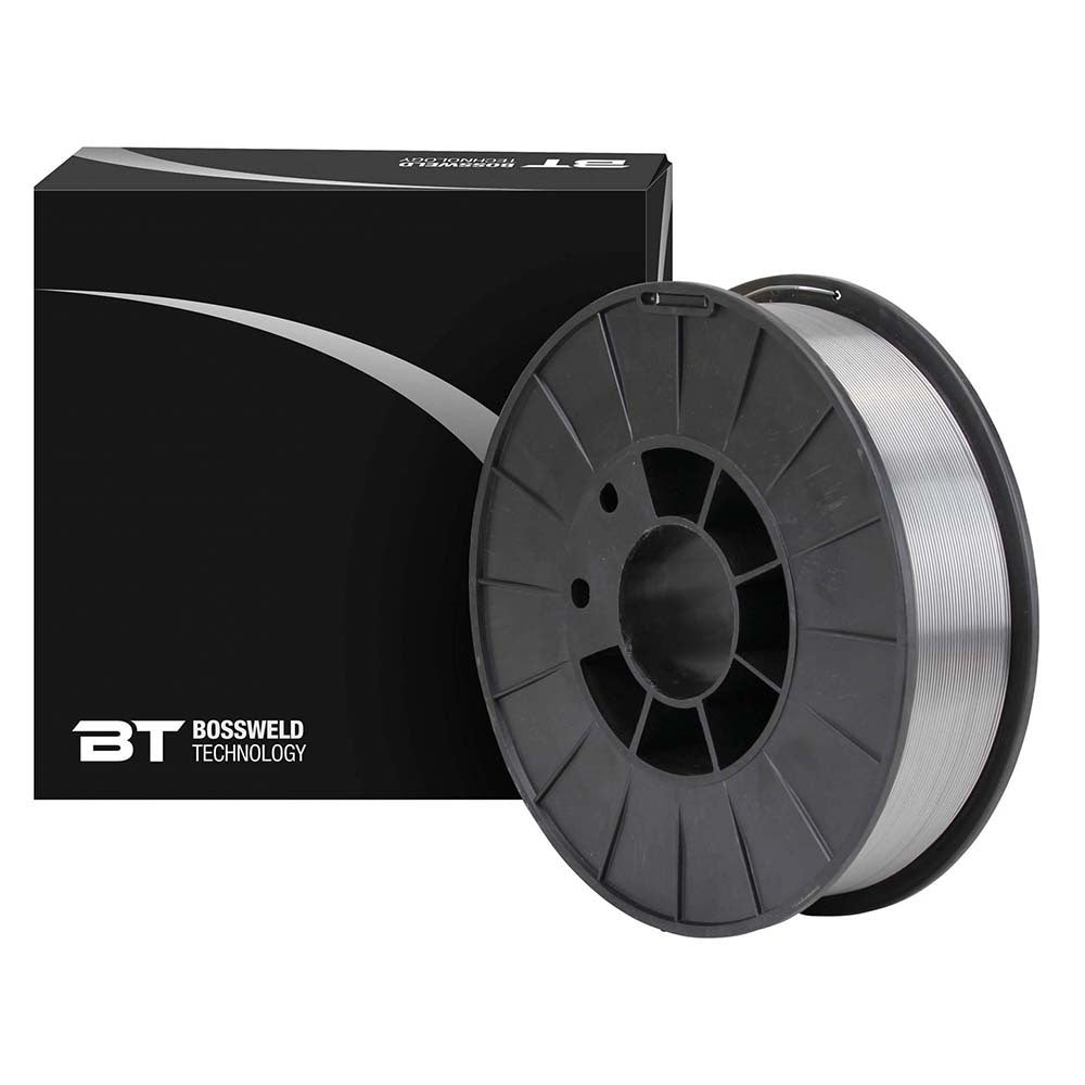 Set-of-2-Bossweld-Technology-GL-11-Gasless-Mild-Steel-MIG-Wire-0.9mm-x-5kg-Spool-200361