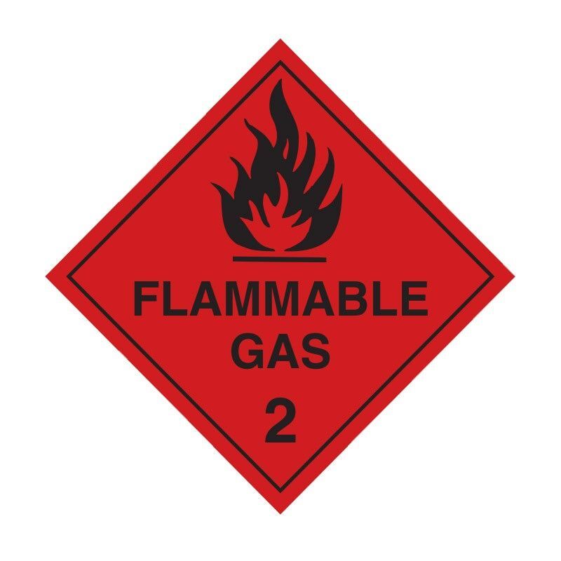 Brady Dangerous Goods Label - Paper