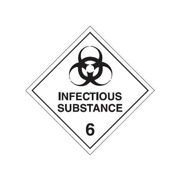 Brady Dangerous Goods Label - Paper