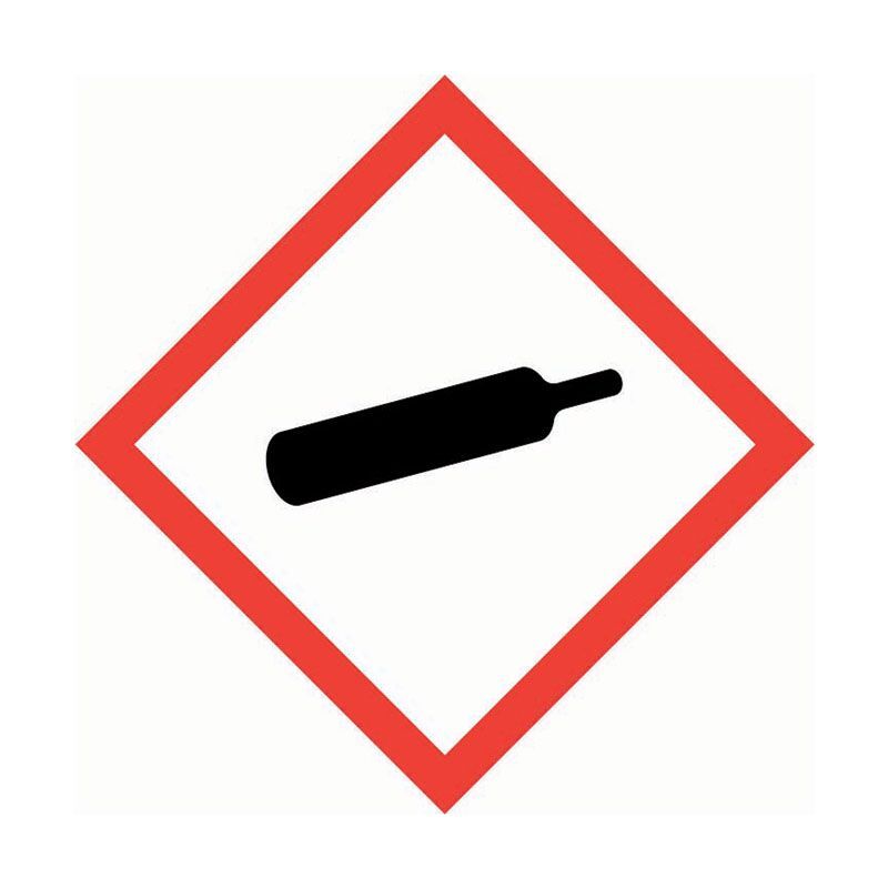 Brady GHS Pictogram Label - Chemical/Physical Risk & Health Risk
