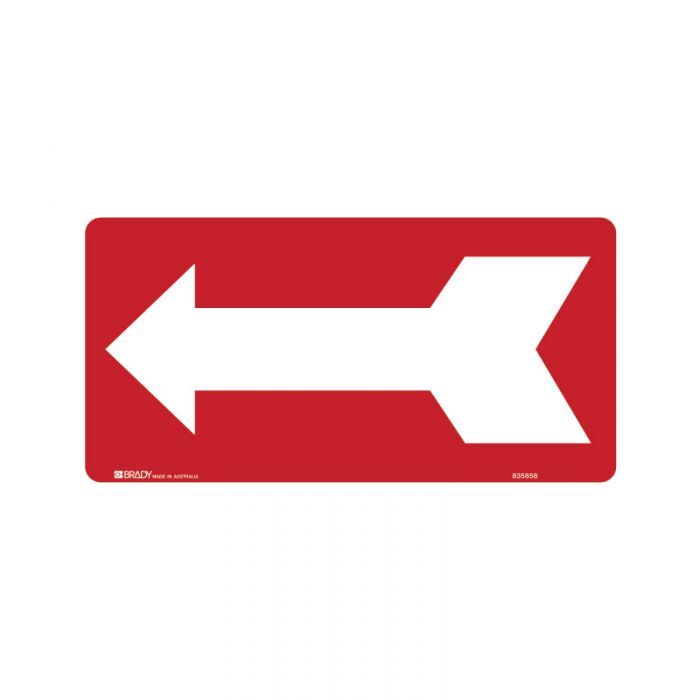 Brady Directional Sign