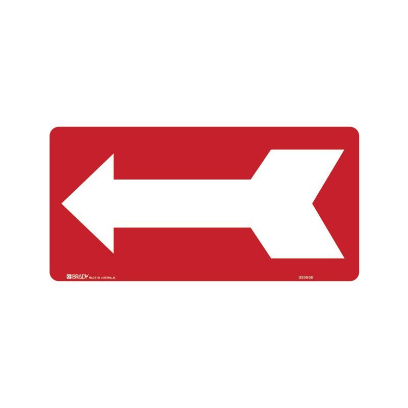 Brady Directional Sign