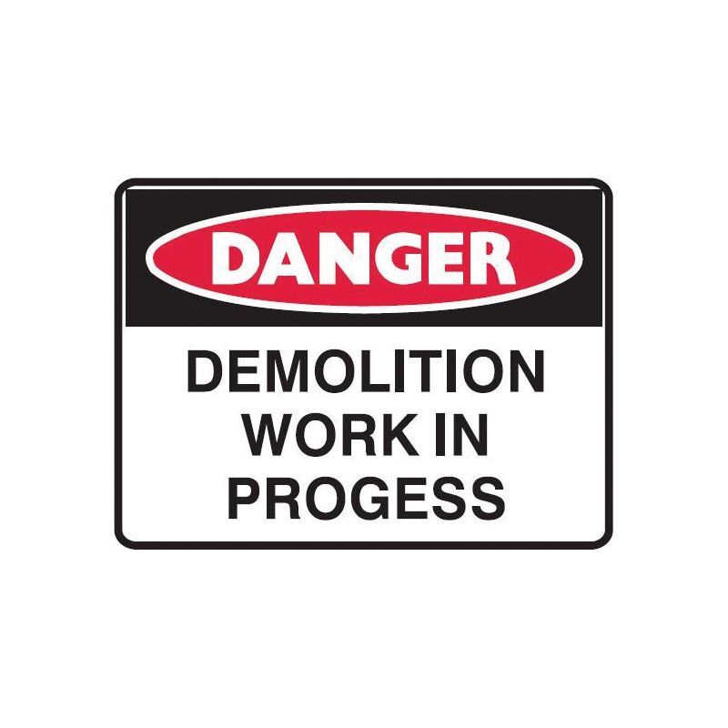 Brady Mining Site Sign - Danger