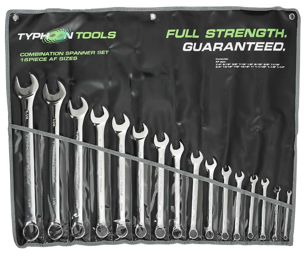 Typhoon Tools Imperial Combination Spanner Set - 70026