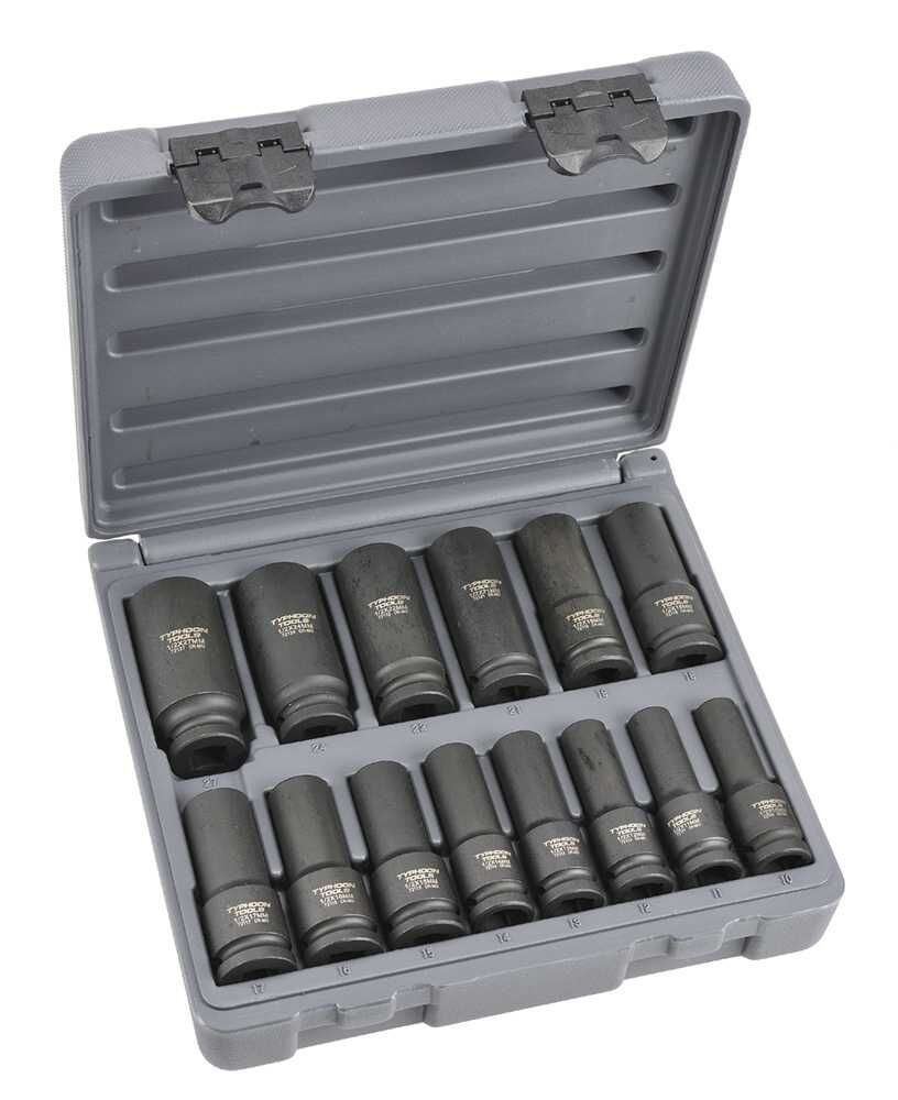 Typhoon Tools Metric Deep Impact Socket Set - 72501