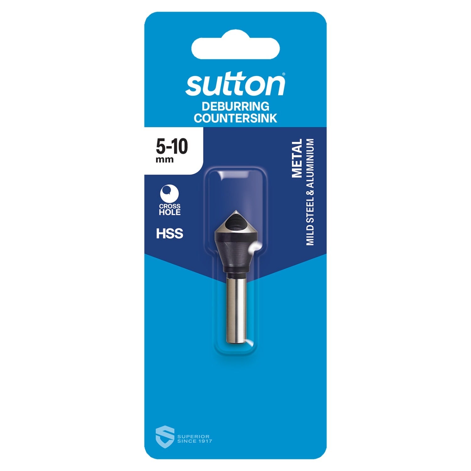 Sutton Tools Deburring Countersink 90° Cross Hole