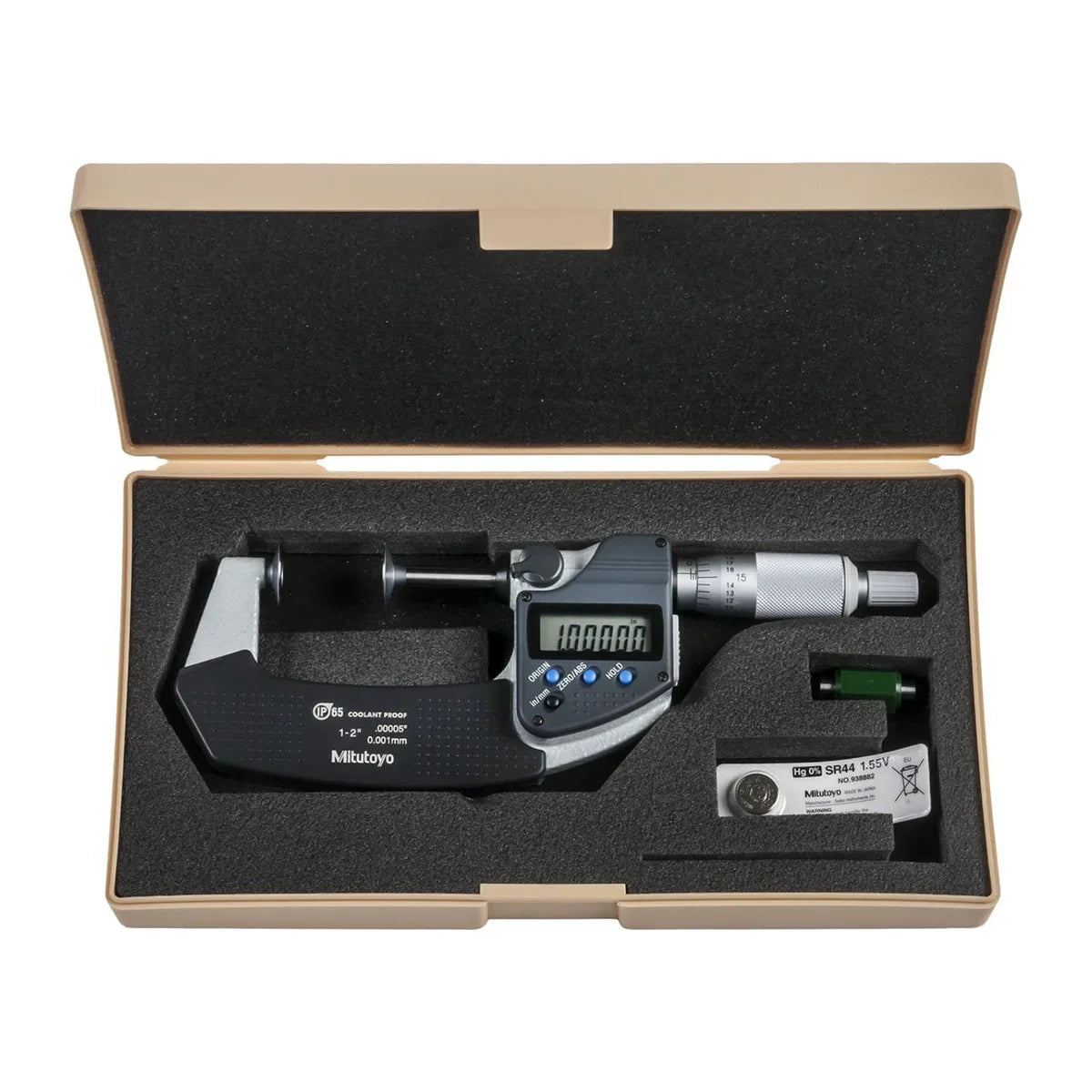 Mitutoyo Disc Micrometer Series 323 1 - 2"