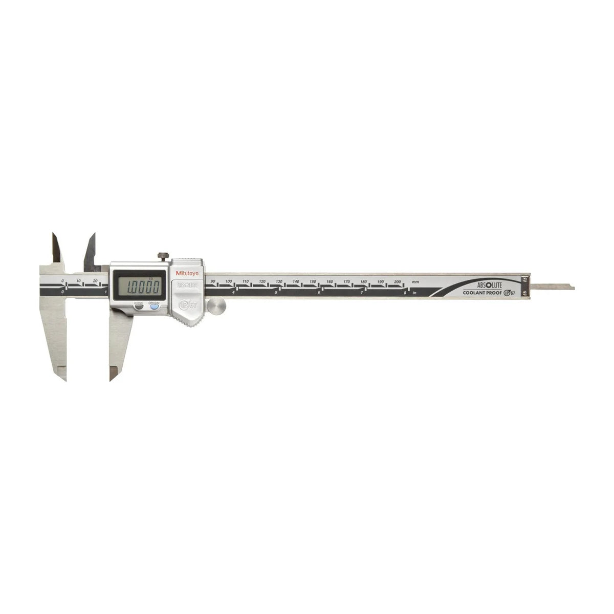 Mitutoyo Absolute Coolant Proof Caliper (IP67) Series 500 With SPC output 0 - 8"/0 - 200mm