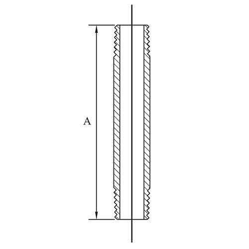 AAP Medium Galvanised Steel Pipe