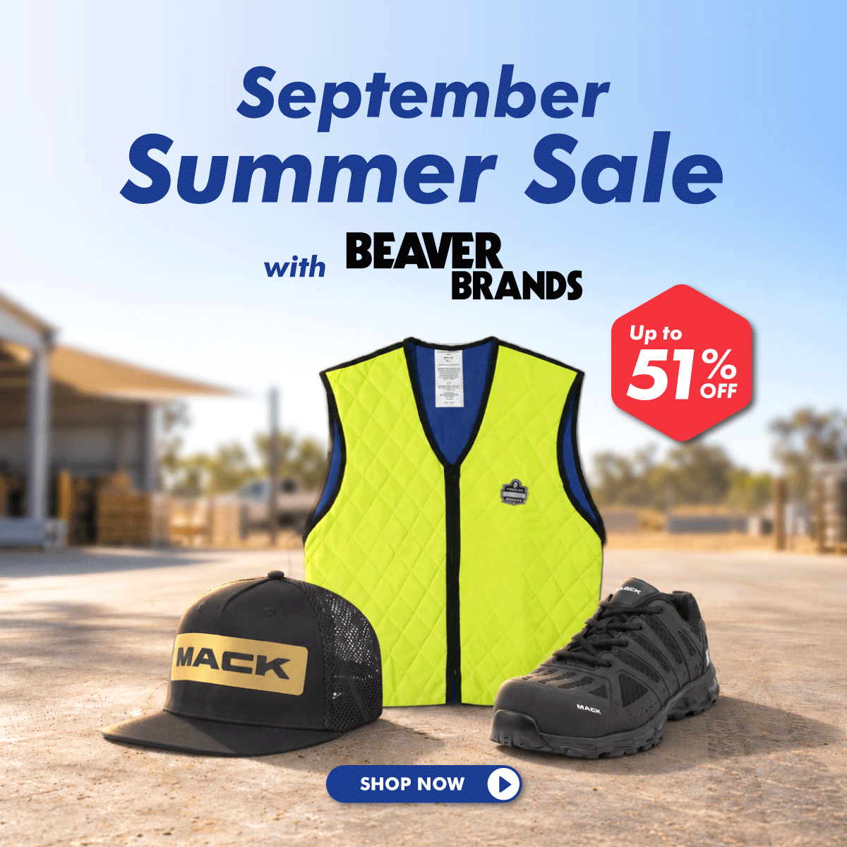 Beaver Summer Sale