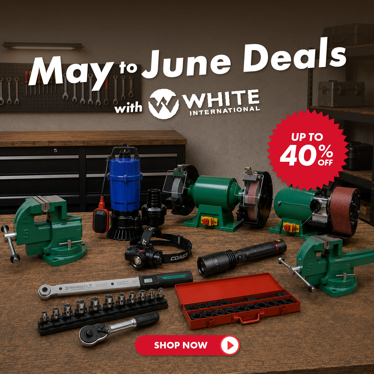 White International Mid Year Madness Tax Time Deals Promo
