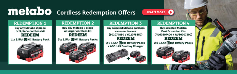 Metabo Redemption Promo
