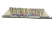 Trax 3/8"Dr 6Pt Deep Cr.V Metric Socket Rail, 10 pieces - ARX-SR3810ML