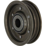 Idler Pulley Flat Flanged 2-7/8" OD