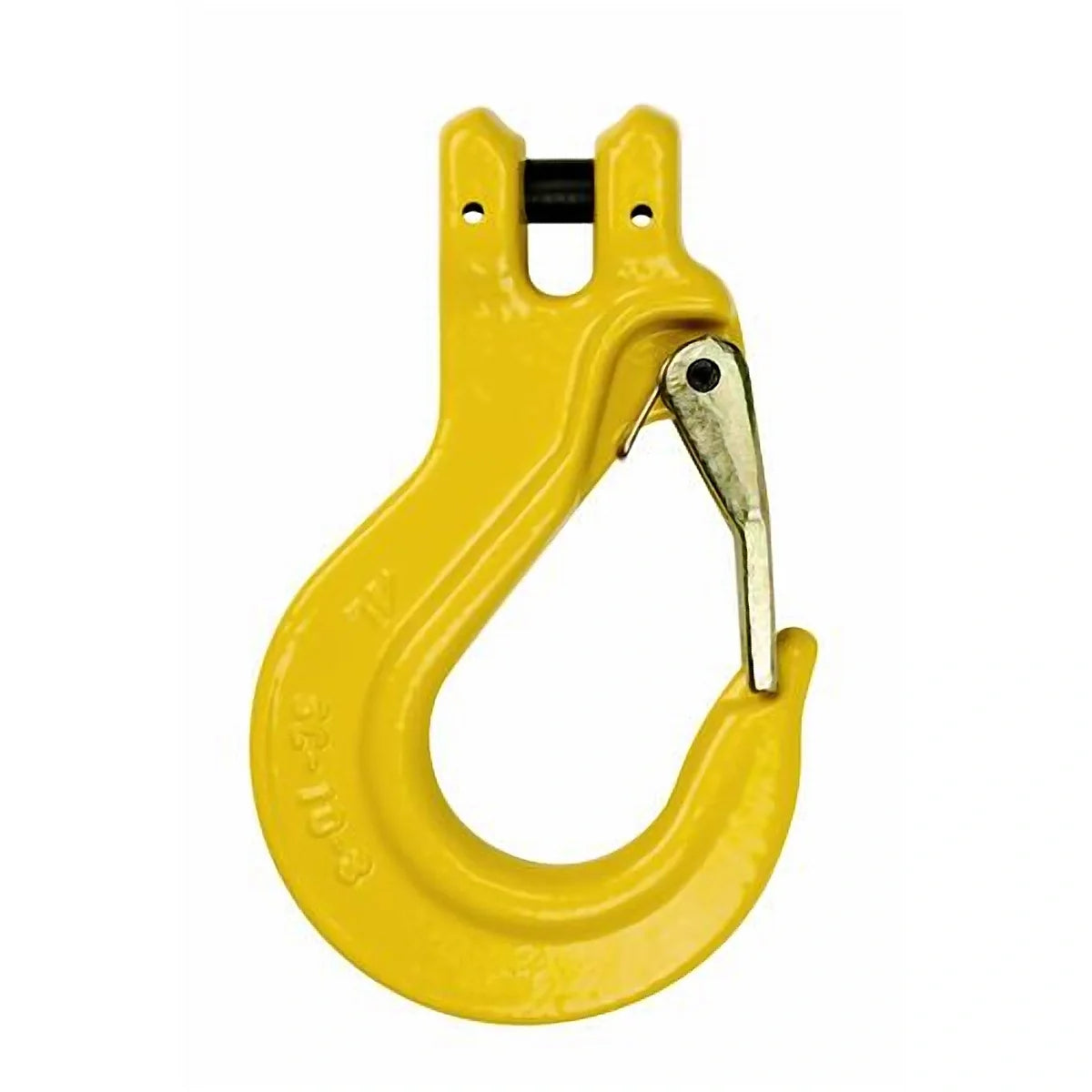 Austlift G80 clevis-mount sling hook with safety latch, 6-16 mm