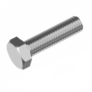 BSW Hex Set Bolt (Full Thread) - 316 Stainless Steel