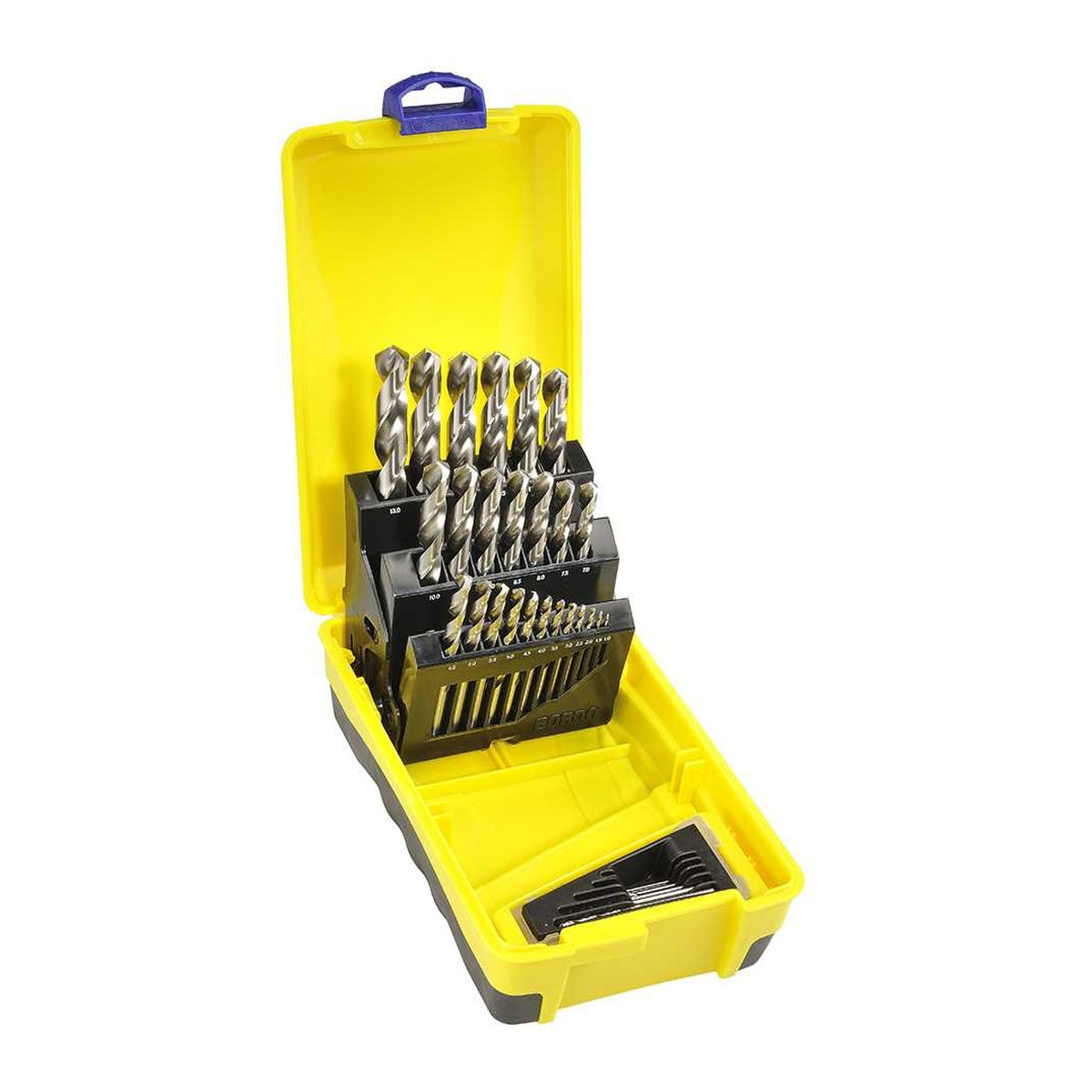 Bordo Metric Jobber Drill Set 1 - 13.0mm Bright Finish, 25 pcs - 2007-M3-C16