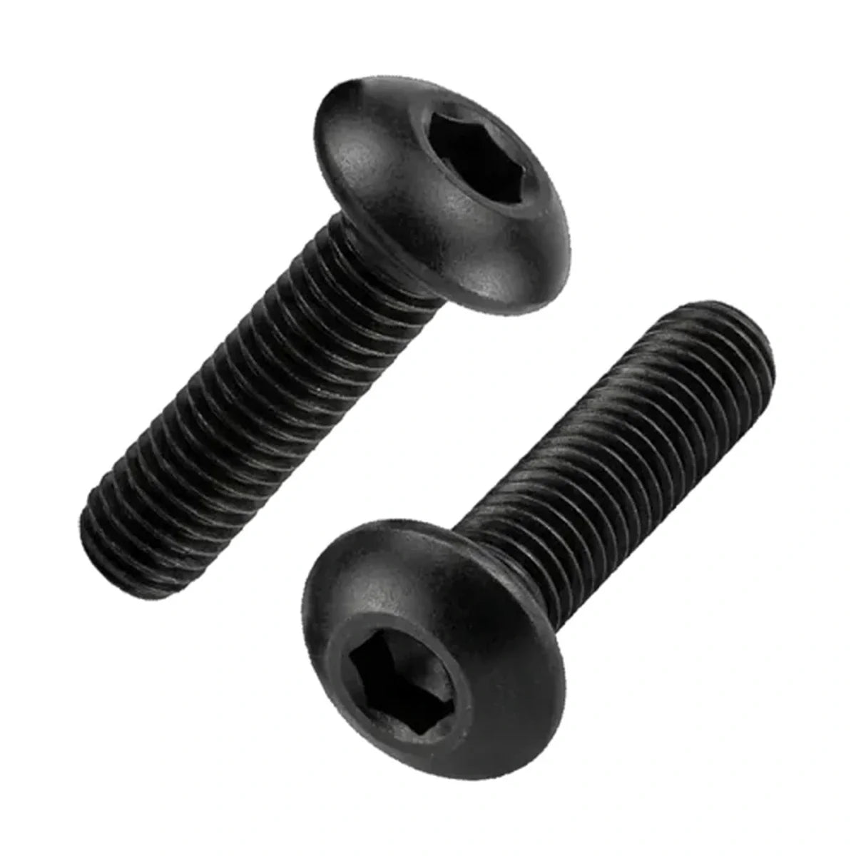 Button Socket Screw Black A2 (304) M6x10 - A0212789 - AIMS Industrial Supplies