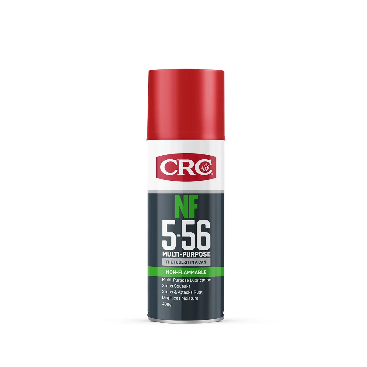 CRC 5-56 Multi-Purpose Non-Flammable Lubricant 400g - Pack of 6 - A0192474 - AIMS Industrial Supplies