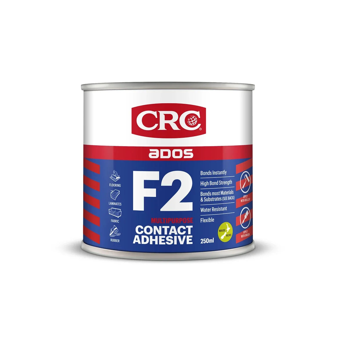 CRC ADOS F2 Multipurpose Contact Adhesive 8008 - 250ml - A0144315 - AIMS Industrial Supplies