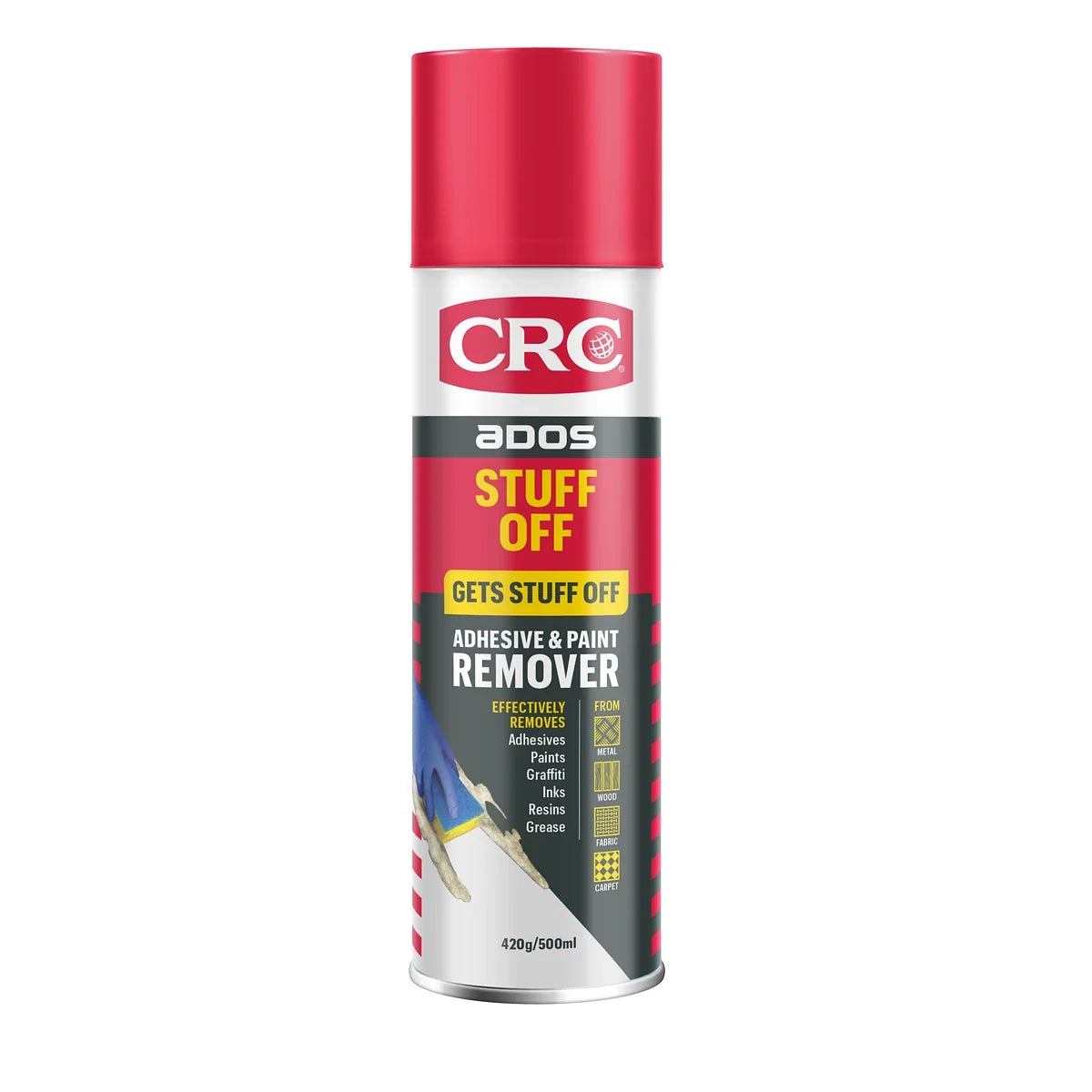 CRC ADOS Stuff Off Adhesive & Paint Remover 8270 - 500ml - A0144349 - AIMS Industrial Supplies