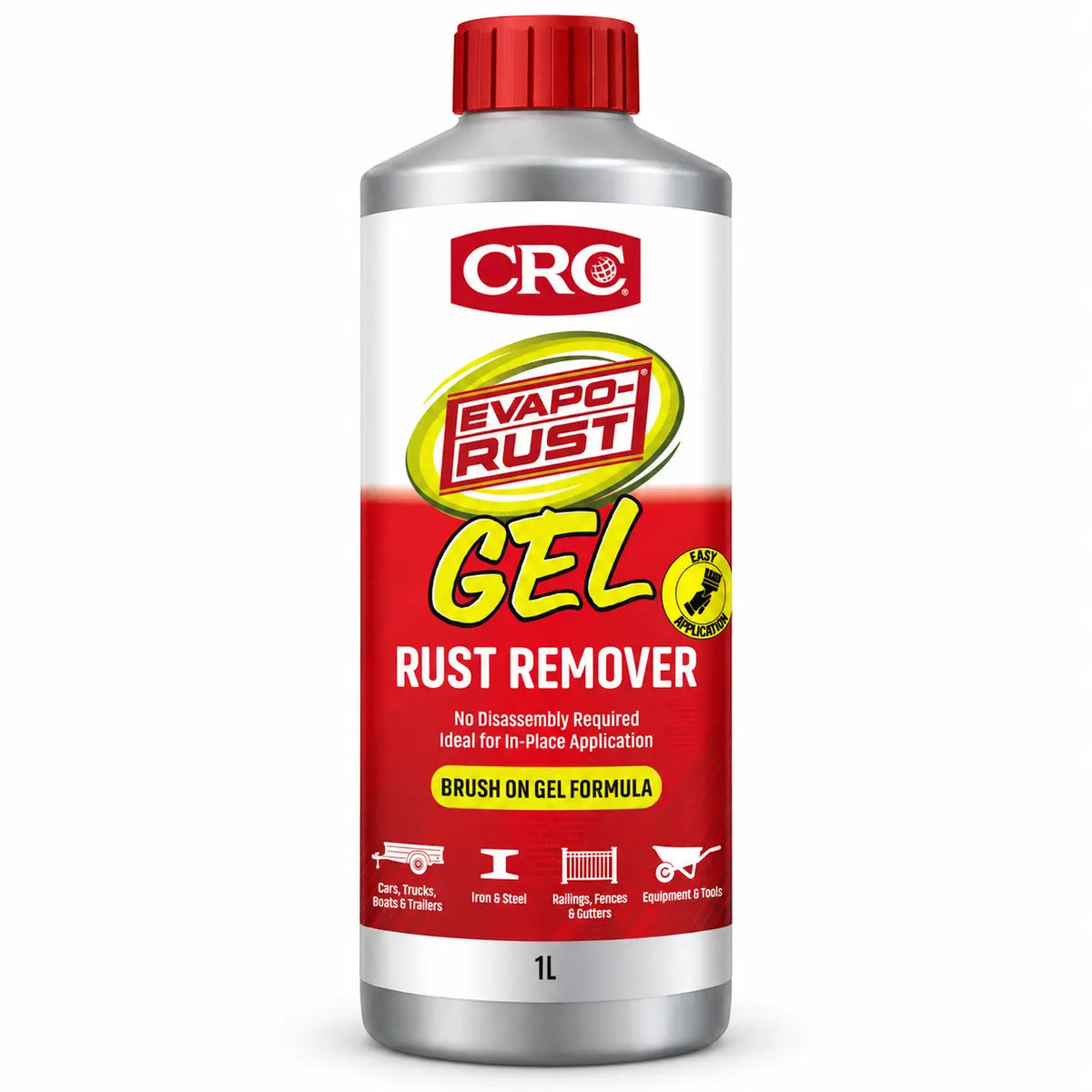 CRC Evapo-Rust Brush-On Gel Rust Remover 1L - AIMS Industrial Supplies