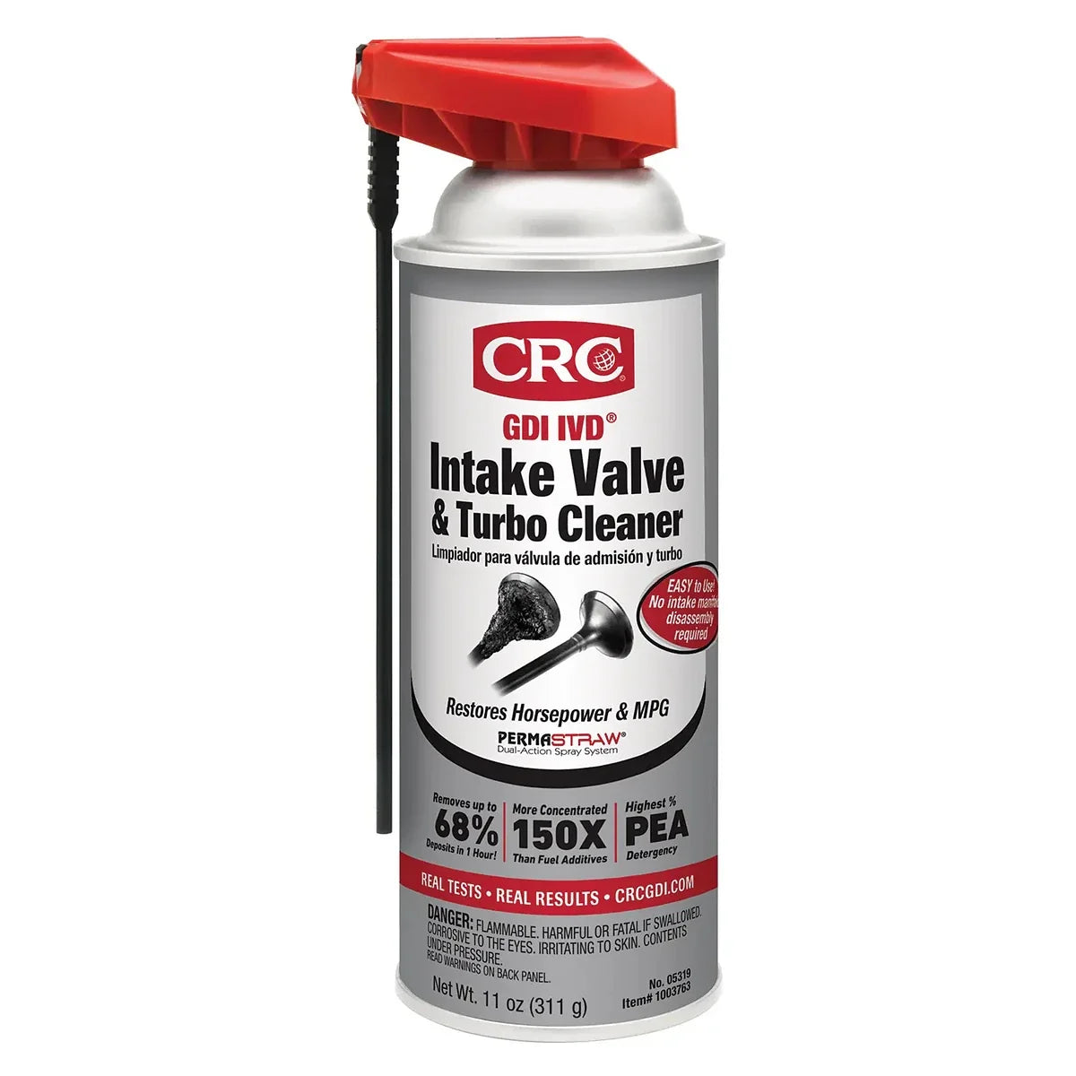 CRC GDI IVD Intake Valve & Turbo Cleaner Aerosol 312g - 5319 - A0133488 - AIMS Industrial Supplies
