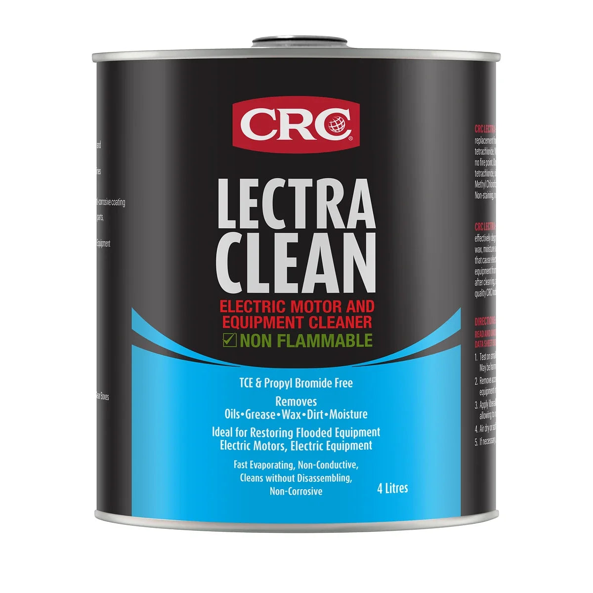 CRC Lectra Clean Electric Motor & Equipment Cleaner TCE Free 4L - A0071901 - AIMS Industrial Supplies