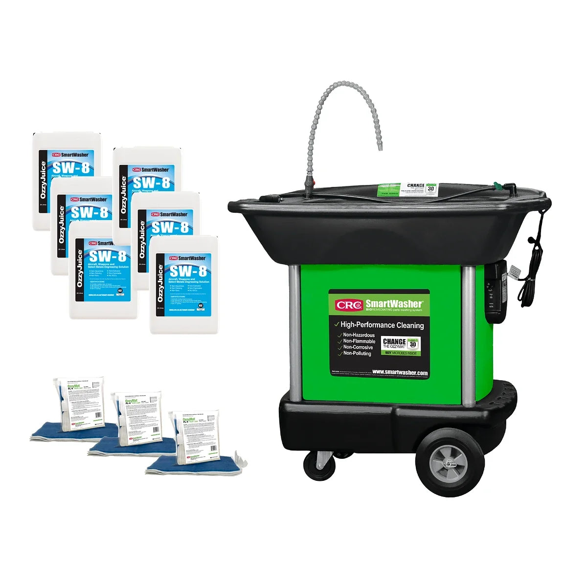 CRC SmartWasher Starter Kit SW-37-8 - A0167956 - AIMS Industrial Supplies