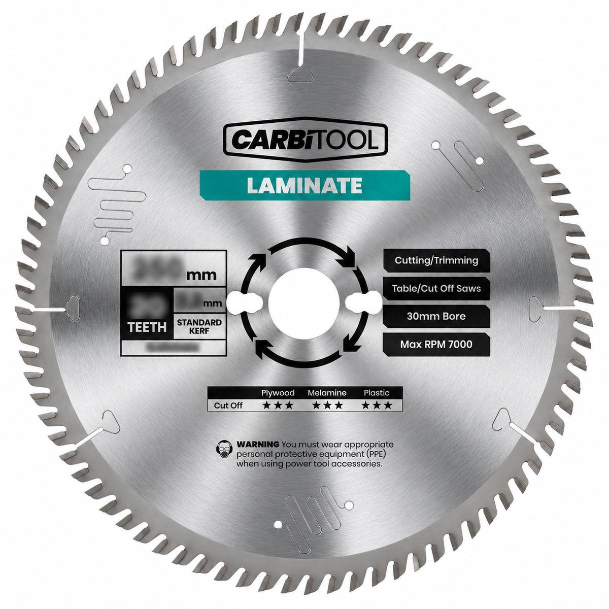 Carbitool Circular Saw Blade Laminate Cutting