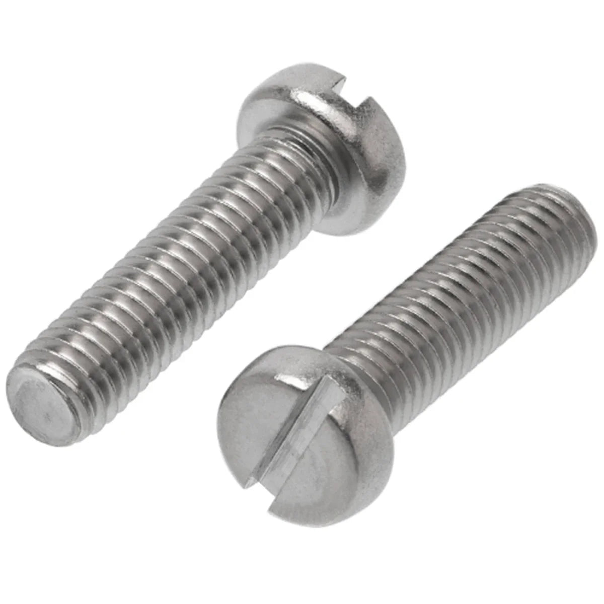 Cheese Head Slotted Machine Screw A4 (316) M3 x 30mm